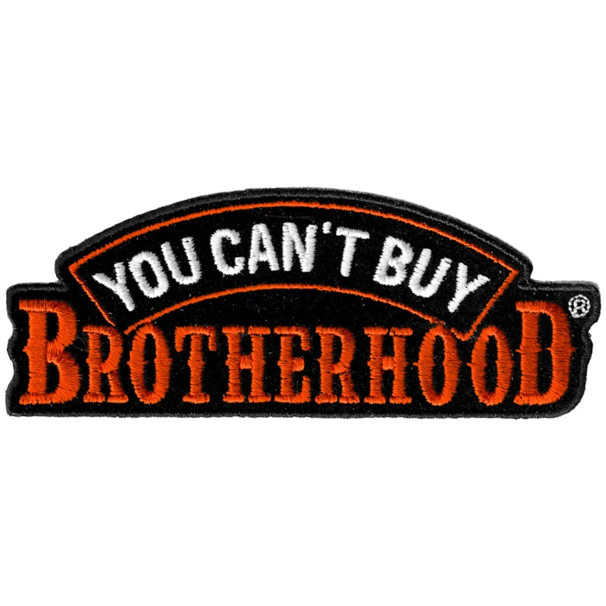 Smooth Hot Leathers PPA7788 You Can’t Buy Brotherhood 12 x 5 Patch Quality