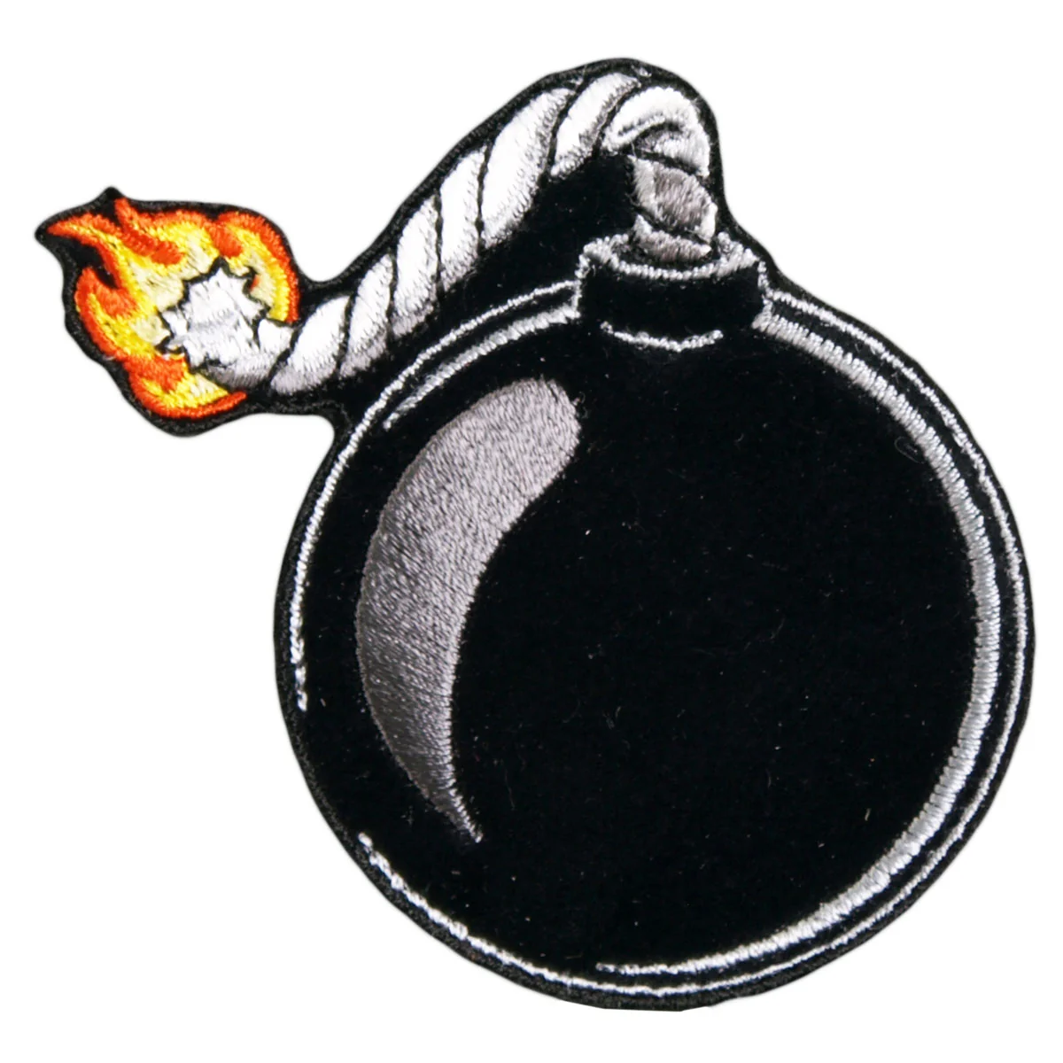 Fast Hot Leathers PPA7412 Ball Bomb 3 x 3 Patch High-Performance