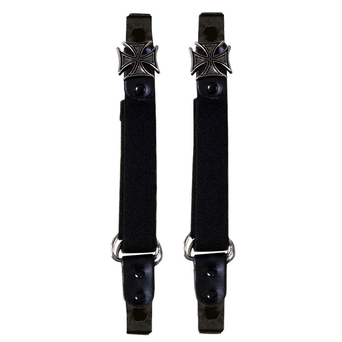 Consistent Hot Leathers BUA2013 Iron Cross Motorcycle Riding Pant Clips Lightweight