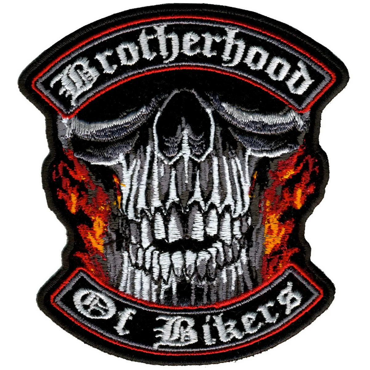 Crafted Hot Leathers PPA5110 Brotherhood of Bikers Patch 4 x 4 Proven