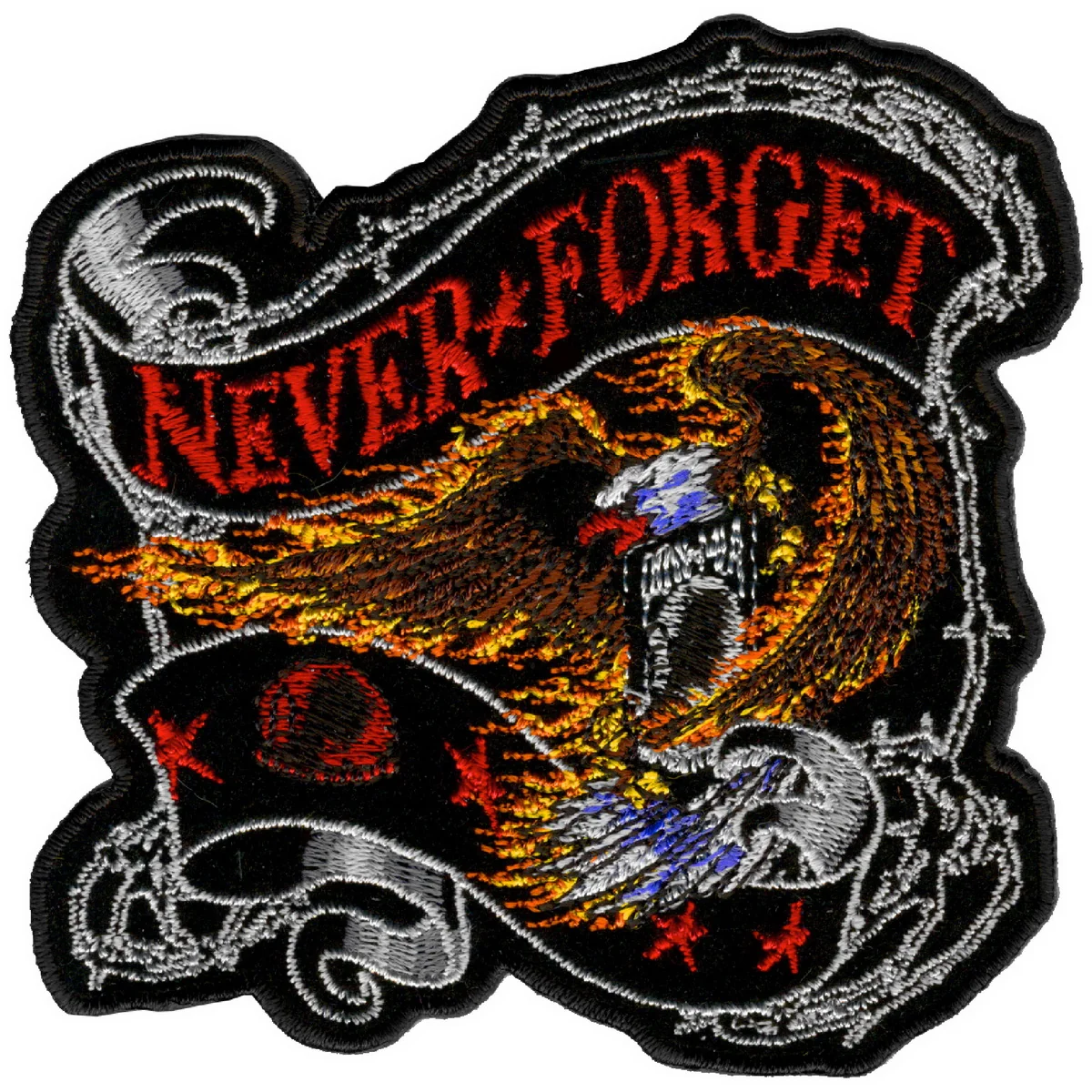 Superior Hot Leathers PPA3007 Forget Eagle 12 x 12 Patch Next-Generation