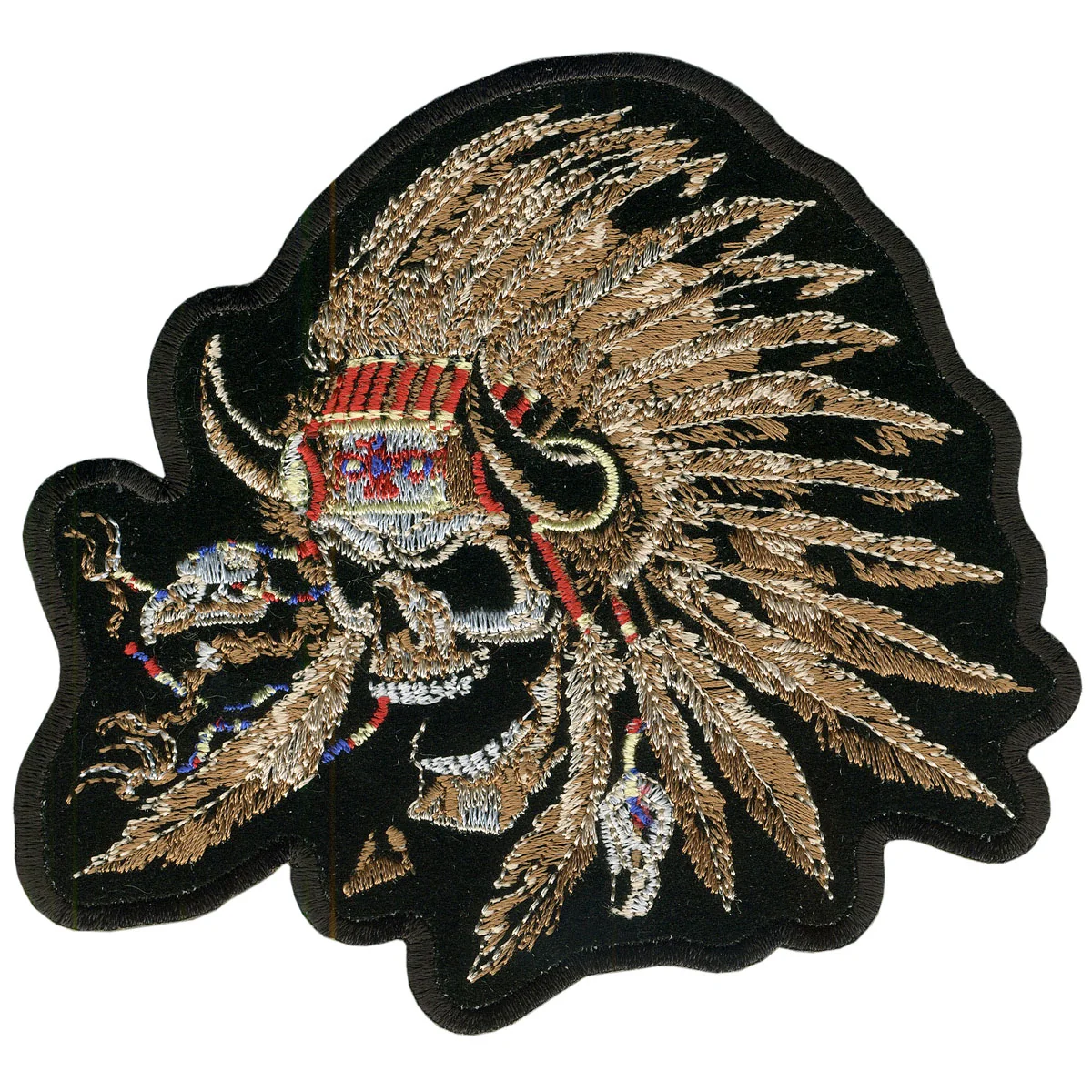 Crafted Hot Leathers PPA3417 Indian Skull 12 x 10 Patch Comfortable