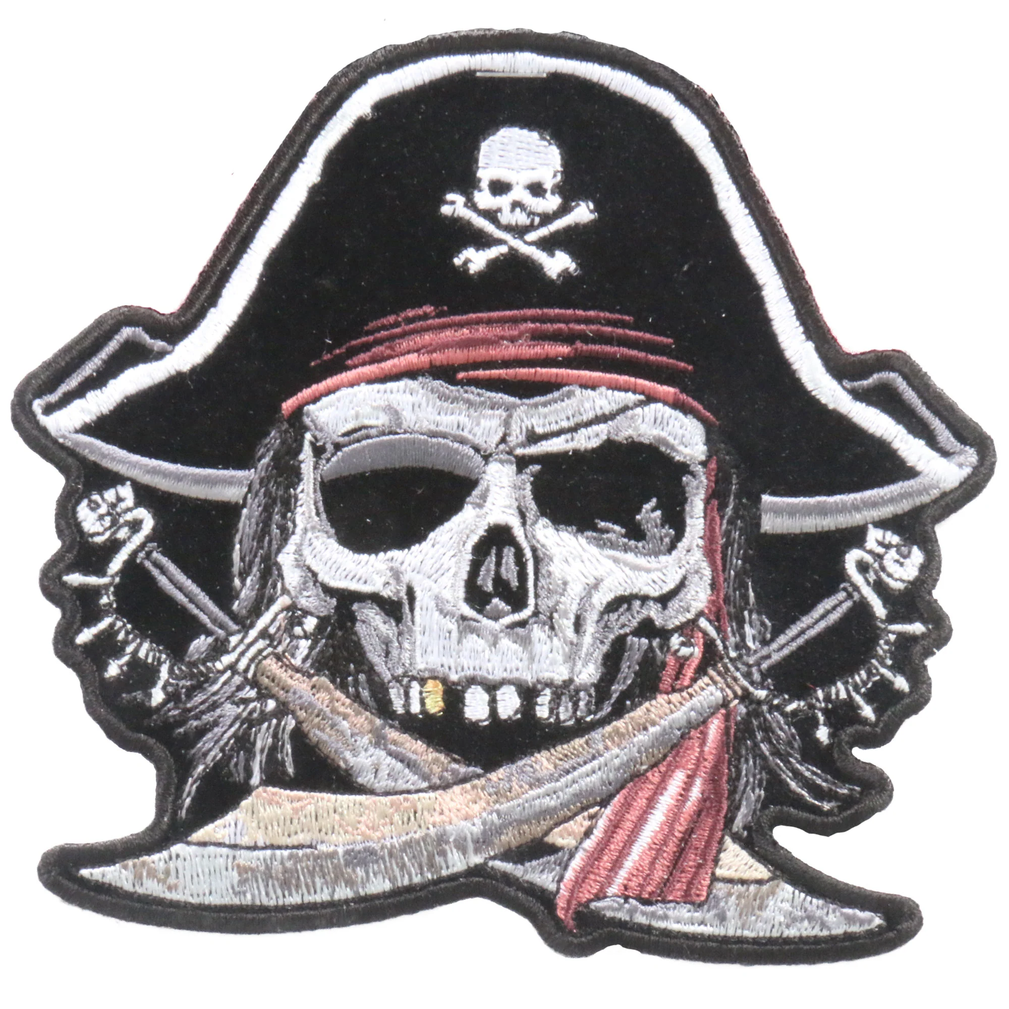 Exceptional Hot Leathers PPA6843 Pirate Skull 5 x 5 Patch Reliable