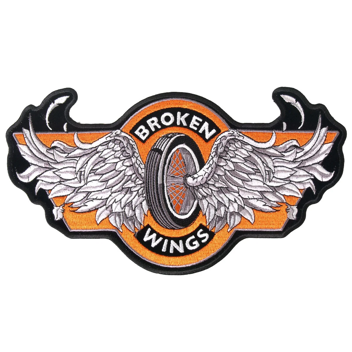Modern Hot Leathers PPA6180 Broken Wings 4 x 2 Patch Breathable