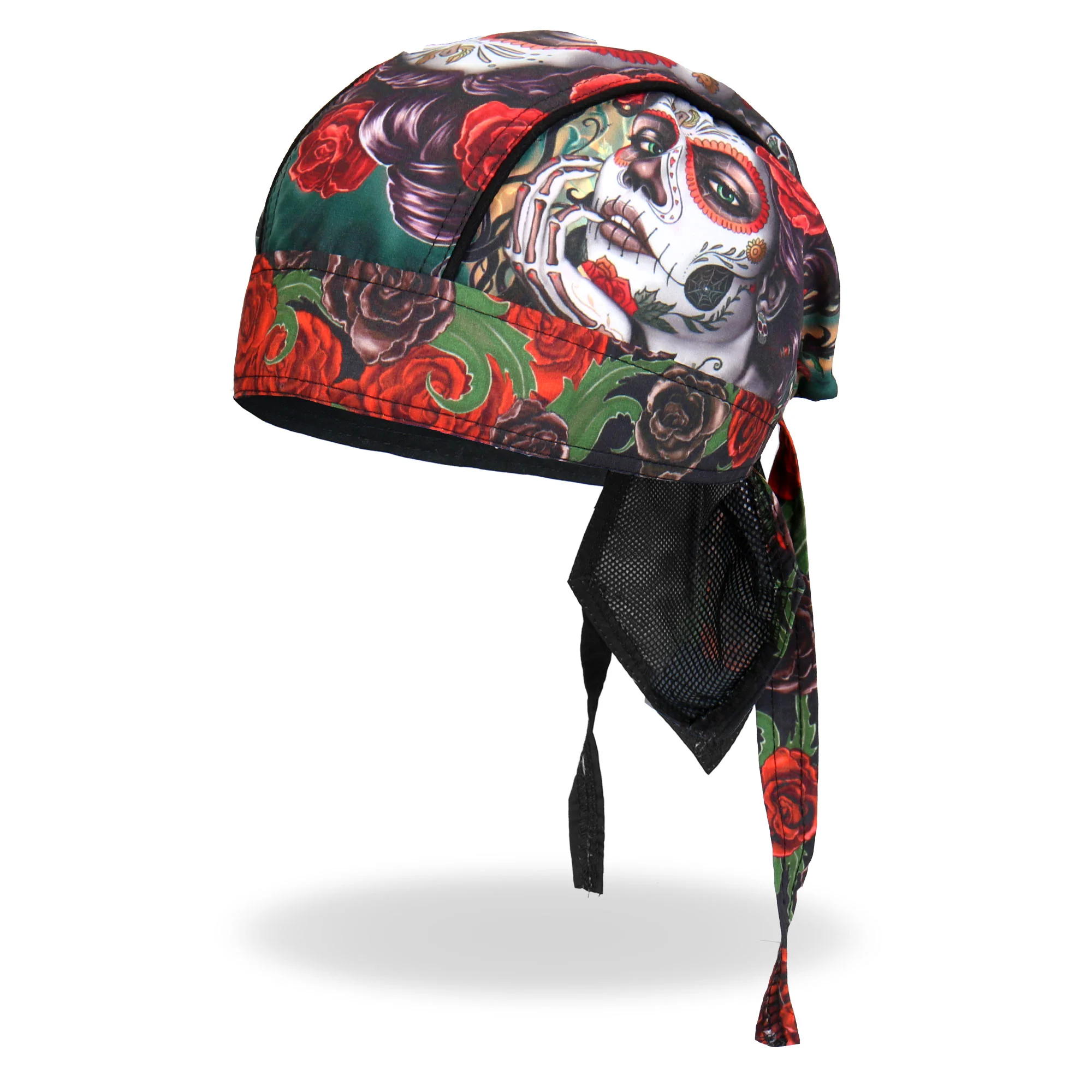 Flexible Hot Leathers HWH1084 Sugar Woman Headwrap Organic