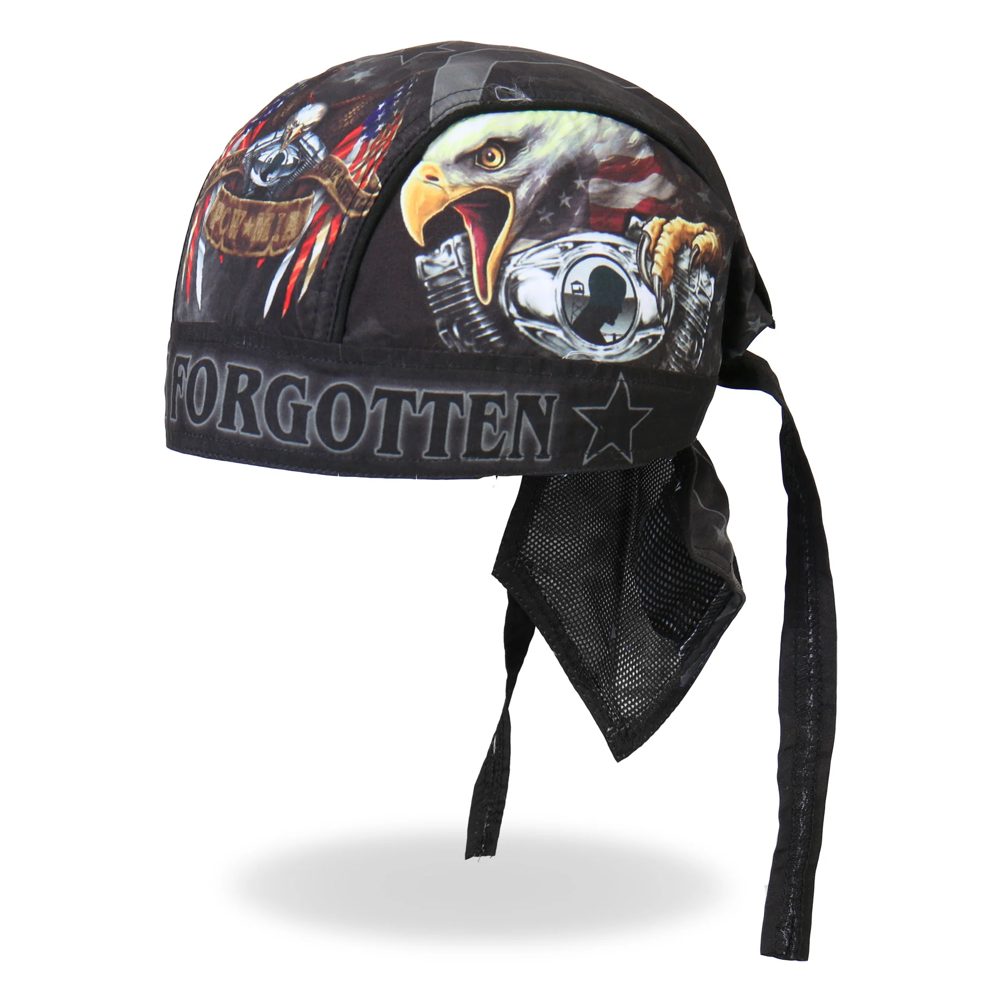 Exceptional Hot Leathers HWH1053 Born Eagle POW Headwrap Quality