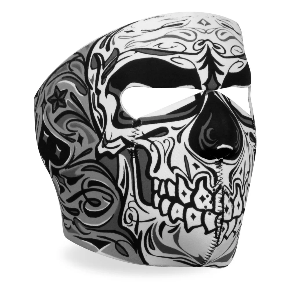 Effective Hot Leathers FMA1027 Sugar Skull Face Mask High-Quality
