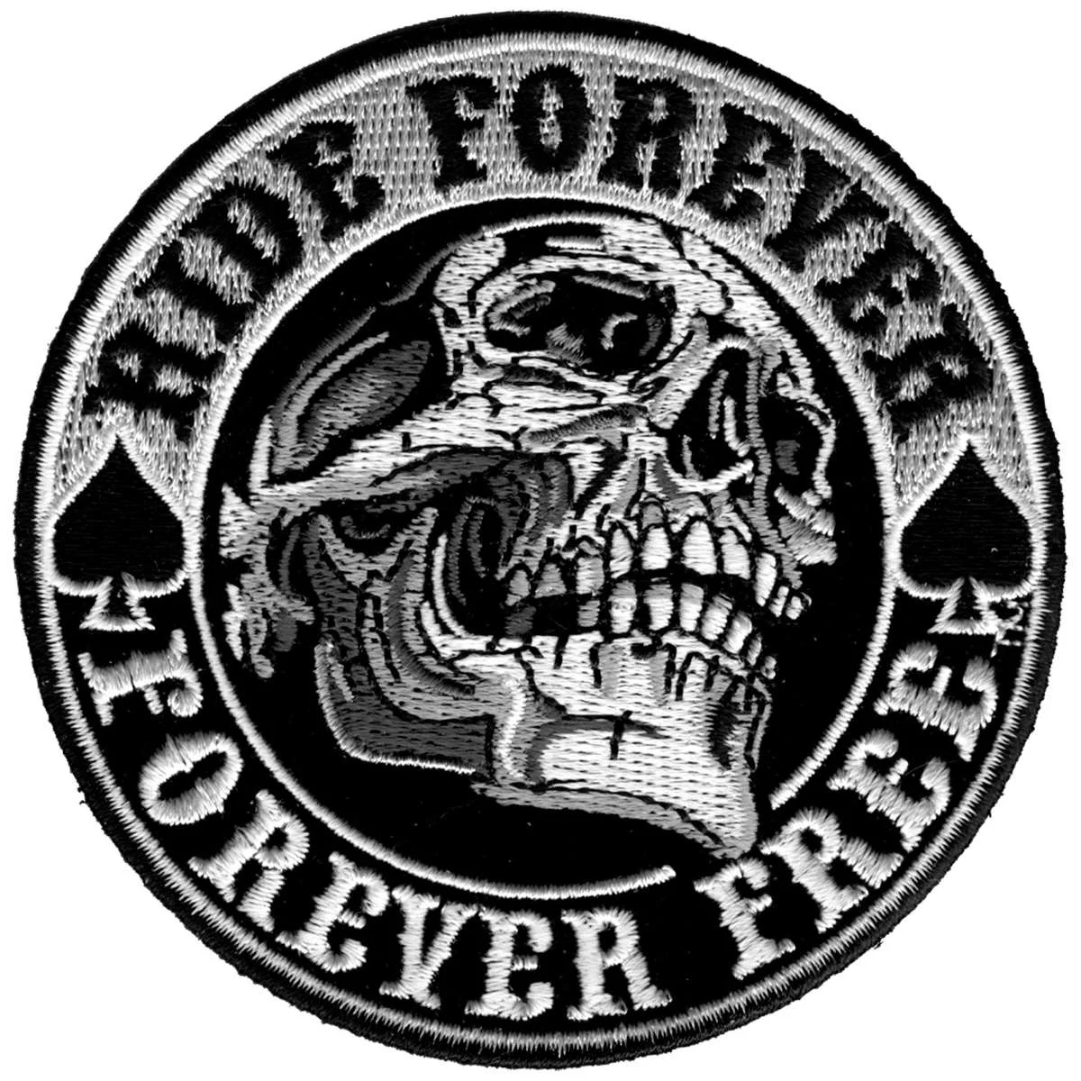 Effective Hot Leathers 3.5 Ride Skull Patch PPA8210 Genuine