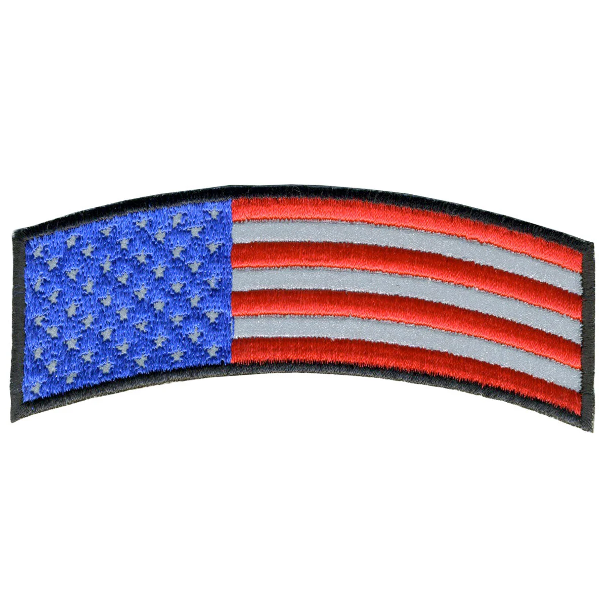 Pure Hot Leathers Reflective American Flag PPB1190 Original Design