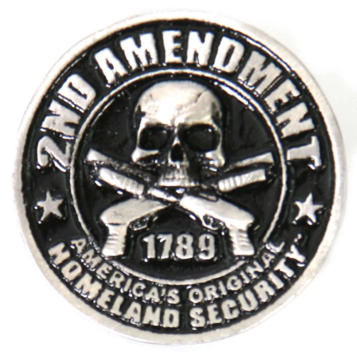 Optimized Hot Leathers 2nd Amendment America’s Homeland Security Pin PNA1197 Next-Generation