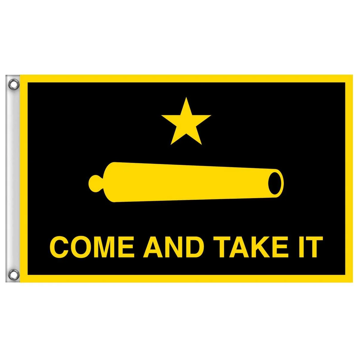 Lightweight Hot Leathers Come and Take it Flag FGA1084 Responsible