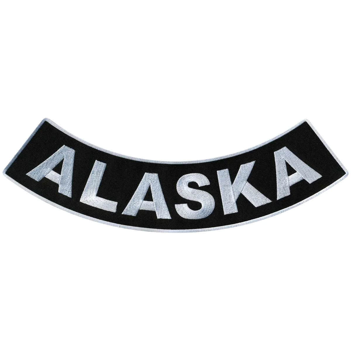 Reliable Hot Leathers Alaska 12 X 3 Bottom Rocker Patch PPM5003 Secure