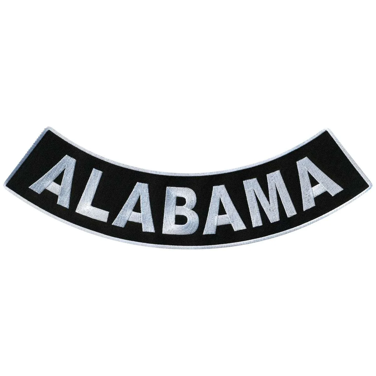 Detailed Hot Leathers Alabama 12 X 3 Bottom Rocker Patch PPM5001 Verified
