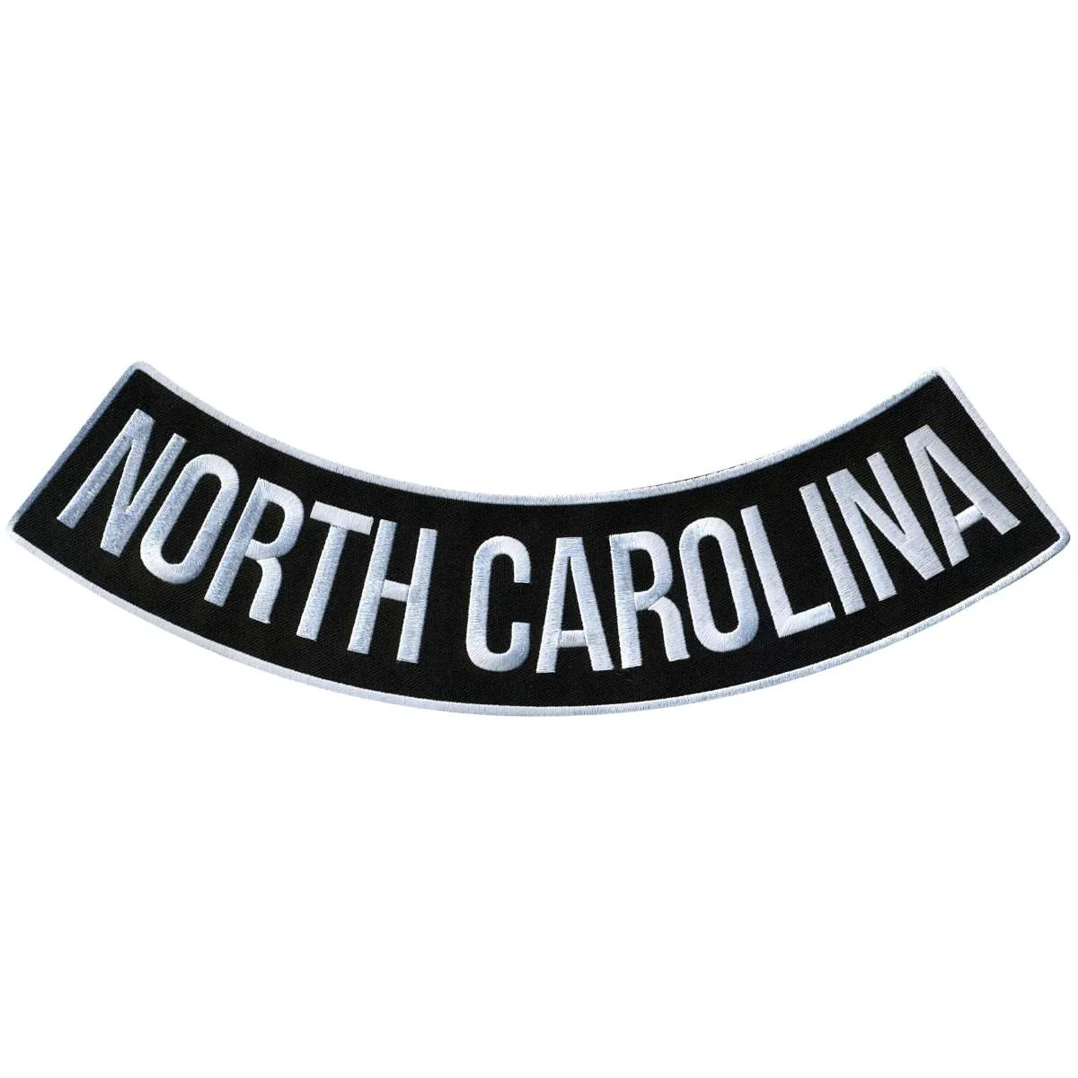 Verified Hot Leathers North Carolina 12 X 3 Bottom Rocker Patch PPM5065 Artisan