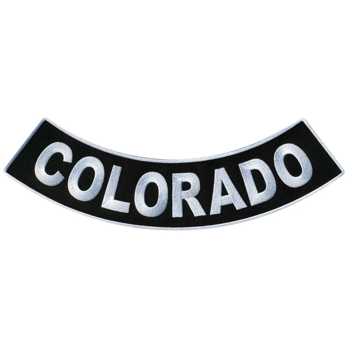 Optimized Hot Leathers Colorado 12 X 3 Bottom Rocker Patch PPM5011 Efficient