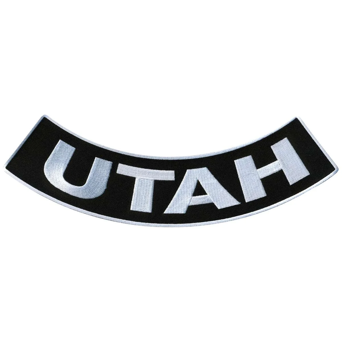 Next-Generation Hot Leathers Utah 12 X 3 Bottom Rocker Patch PPM5087 High-End