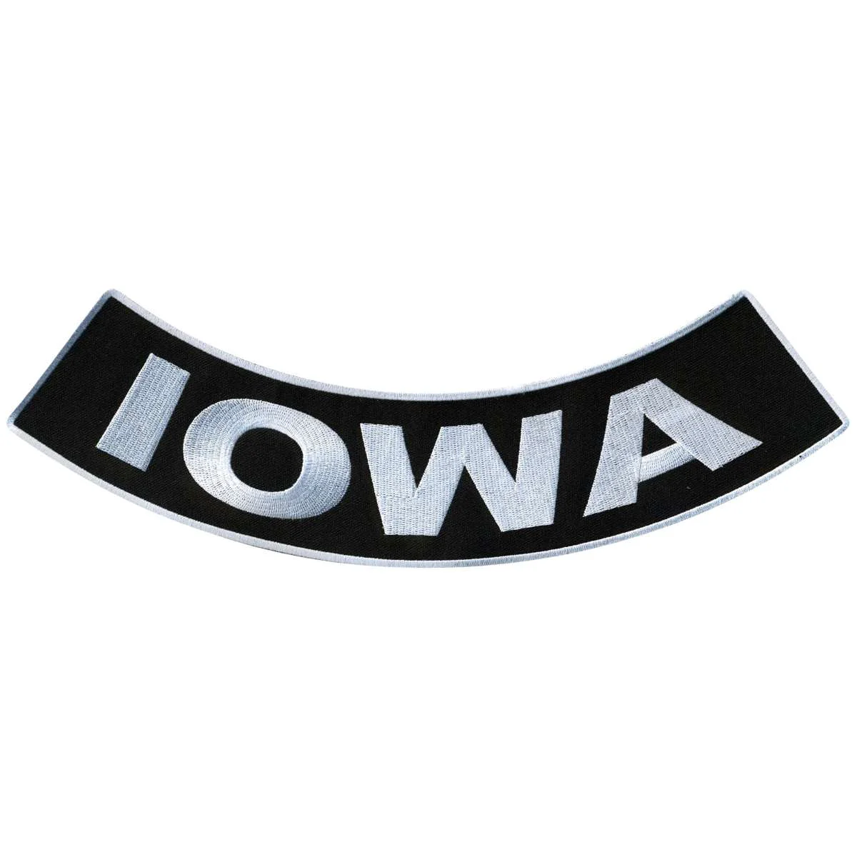 Expertly Made Hot Leathers Iowa 12 X 3 Bottom Rocker Patch PPM5029 Top-Quality