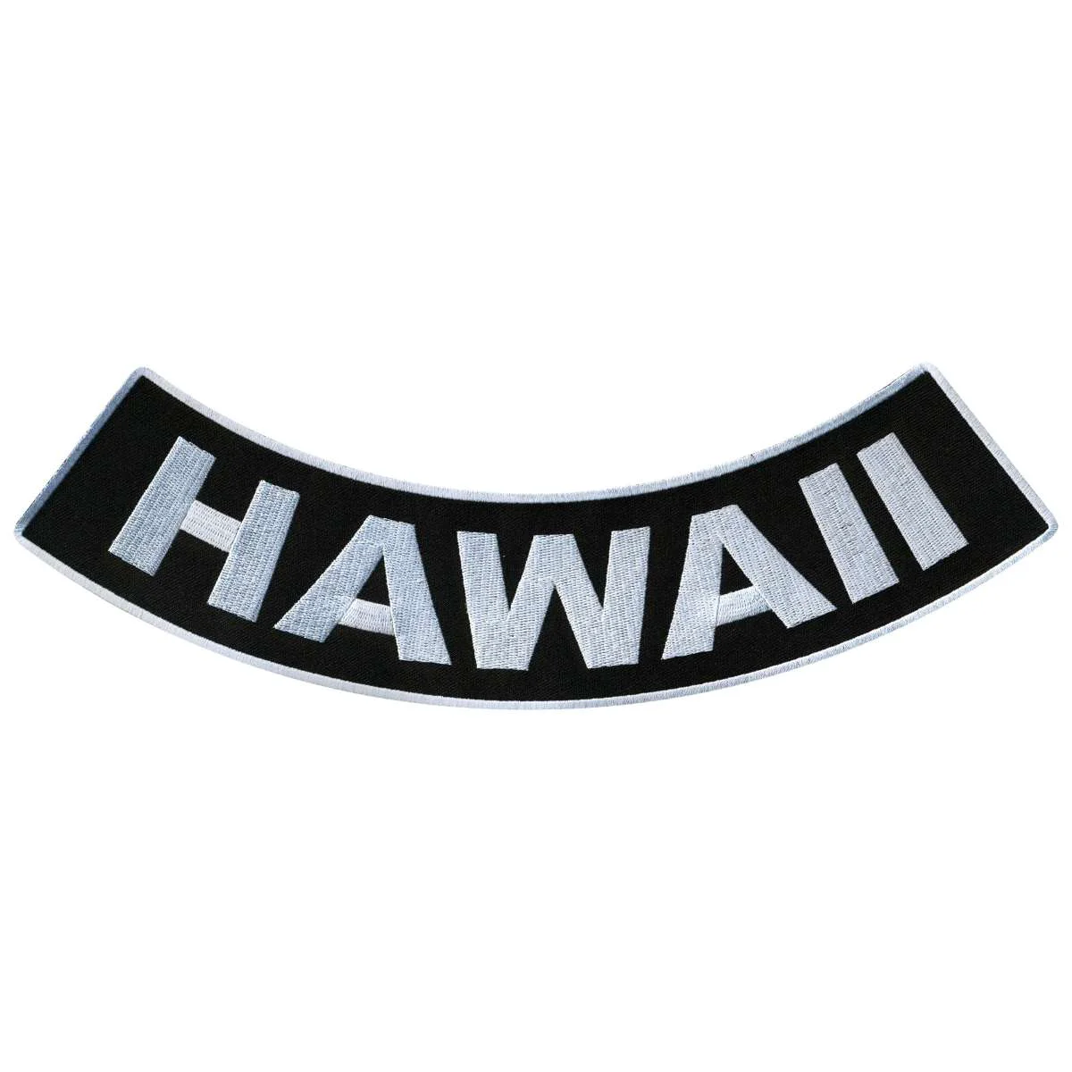 Next-Generation Hot Leathers Hawaii 12 X 3 Bottom Rocker Patch PPM5021 World-Class