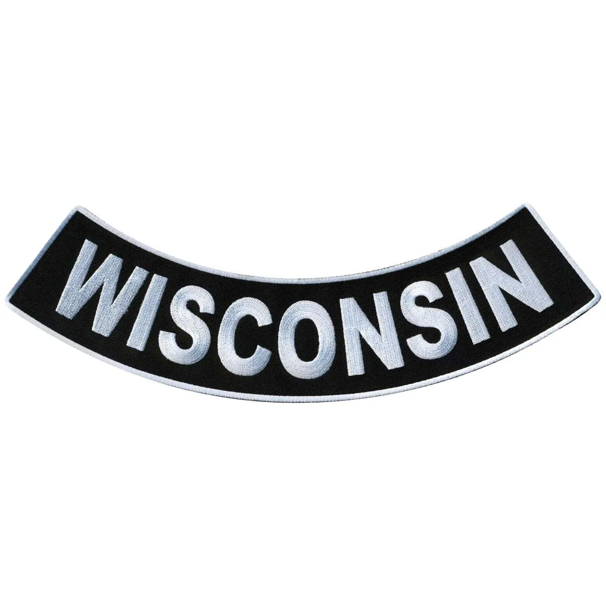 Minimalist Hot Leathers Wisconsin 12 X 3 Bottom Rocker Patch PPM5097 User-Friendly