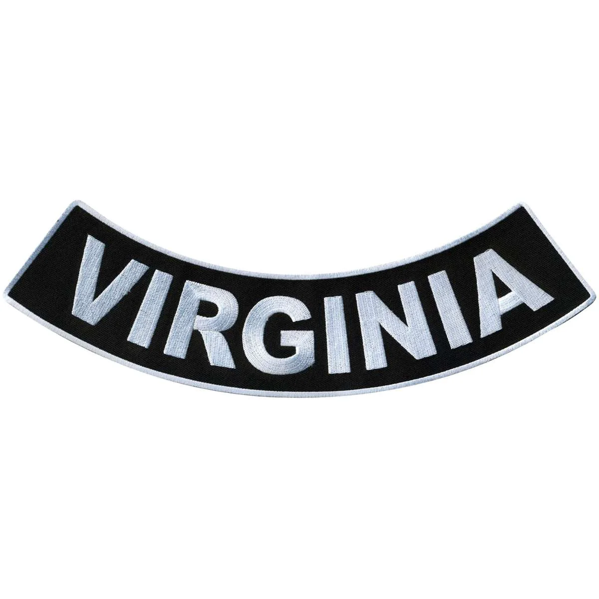 Easy-to-Use Hot Leathers Virginia 12 X 3 Bottom Rocker Patch PPM5091 Effective