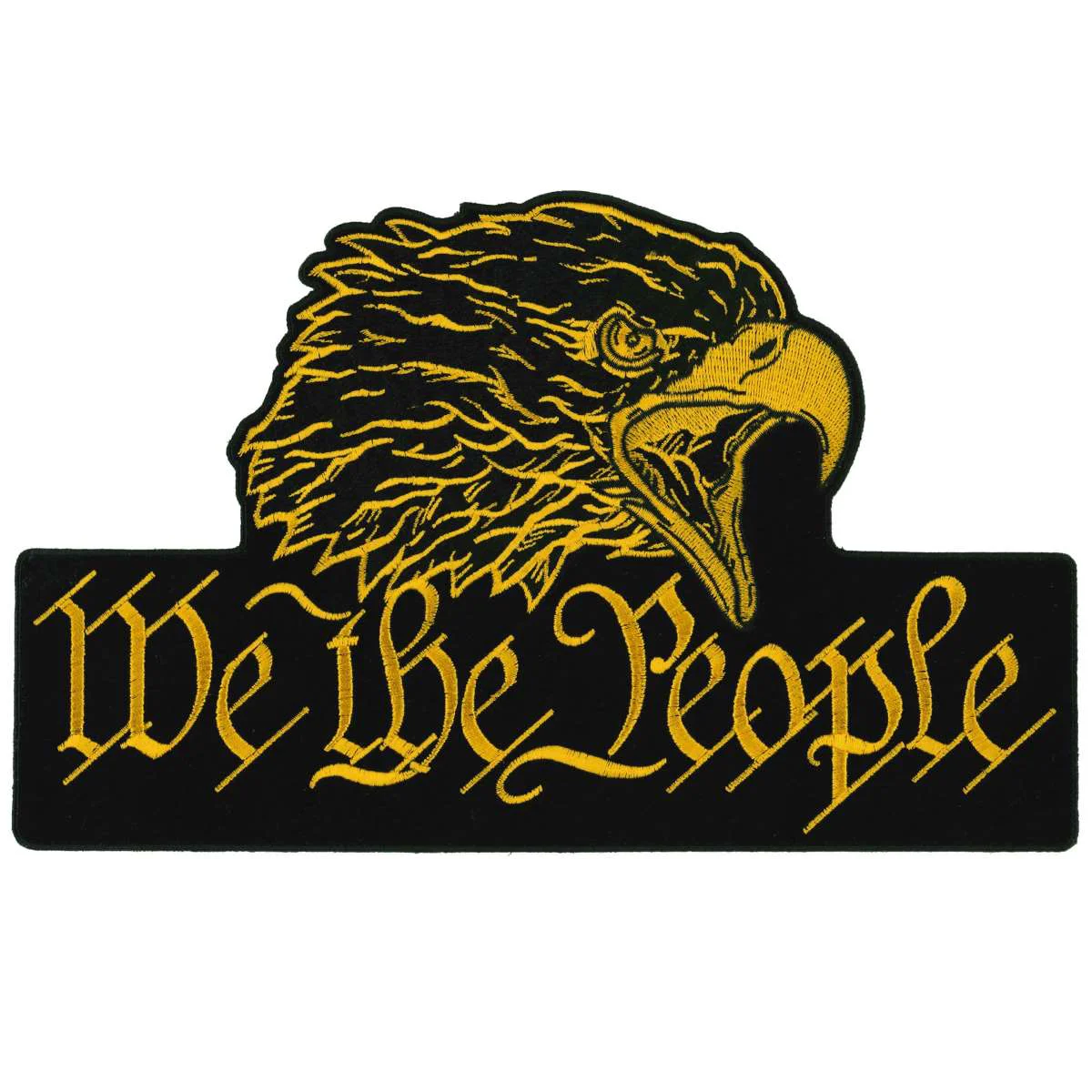 Outstanding Hot Leathers We The People Eagle 10 Patch PPQ1877 Classic