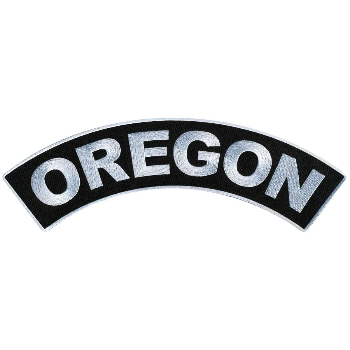 Smart Hot Leathers Oregon 12 X 3 Top Rocker Patch PPM4073 High-Performance