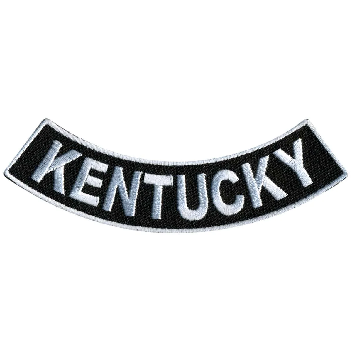 Prestigious Hot Leathers Kentucky 4 X 1 Bottom Rocker Patch PPM5034 Stylish