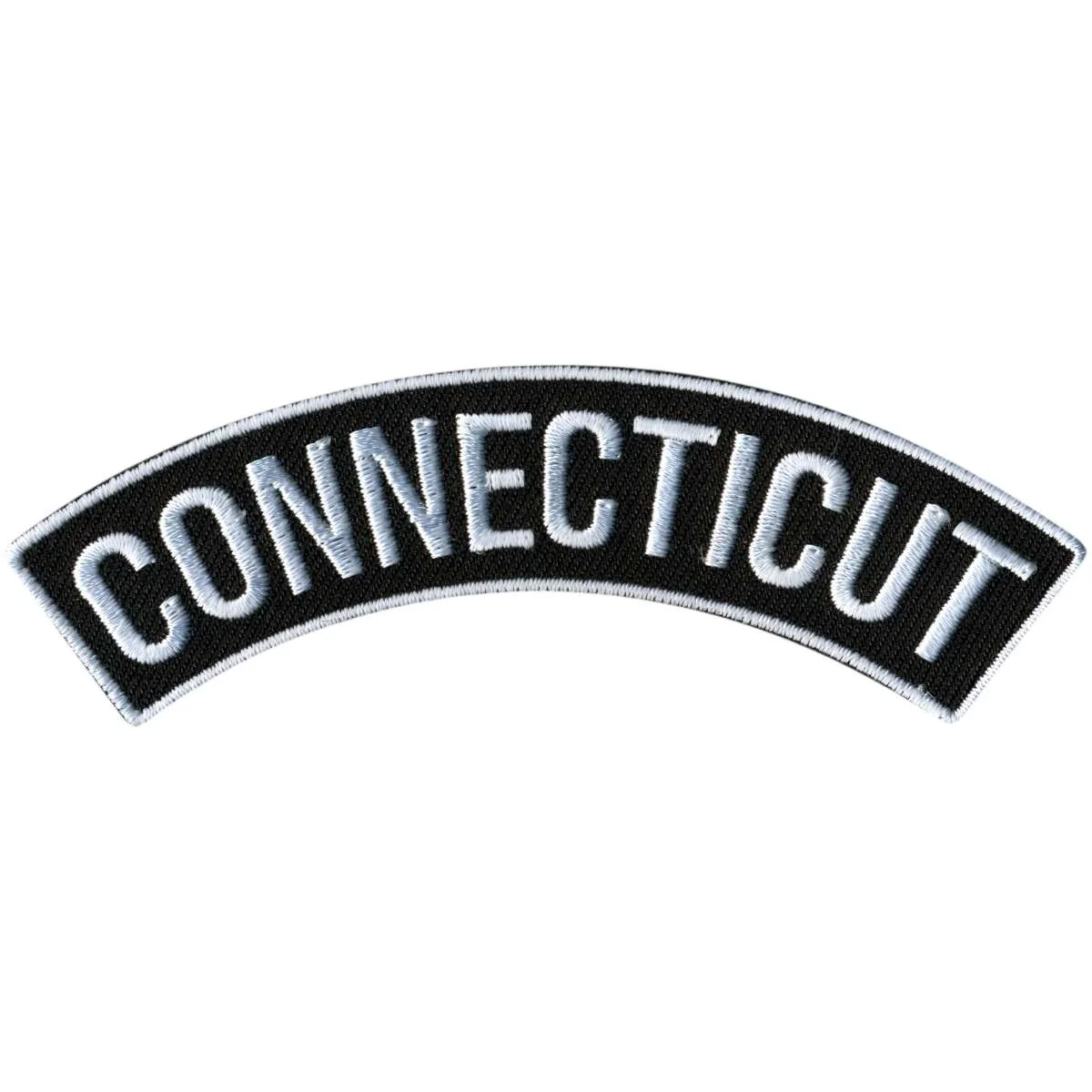 Optimized Hot Leathers Connecticut 4 X 1 Top Rocker Patch PPM4014 Artisan