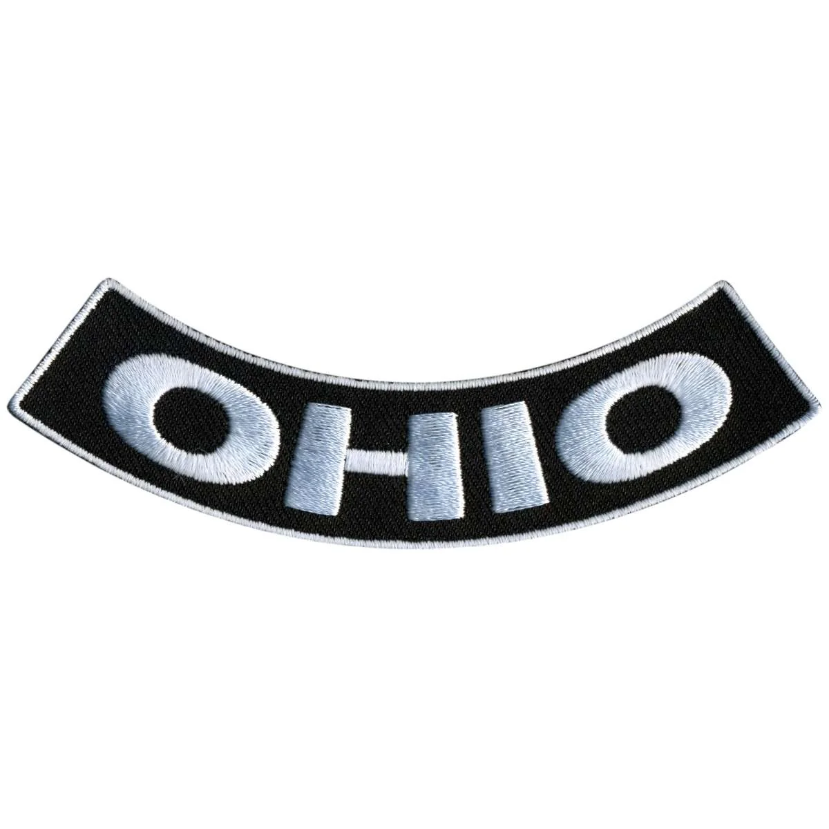 Luxury Hot Leathers Ohio 4 X 1 Bottom Rocker Patch PPM5070 World-Class