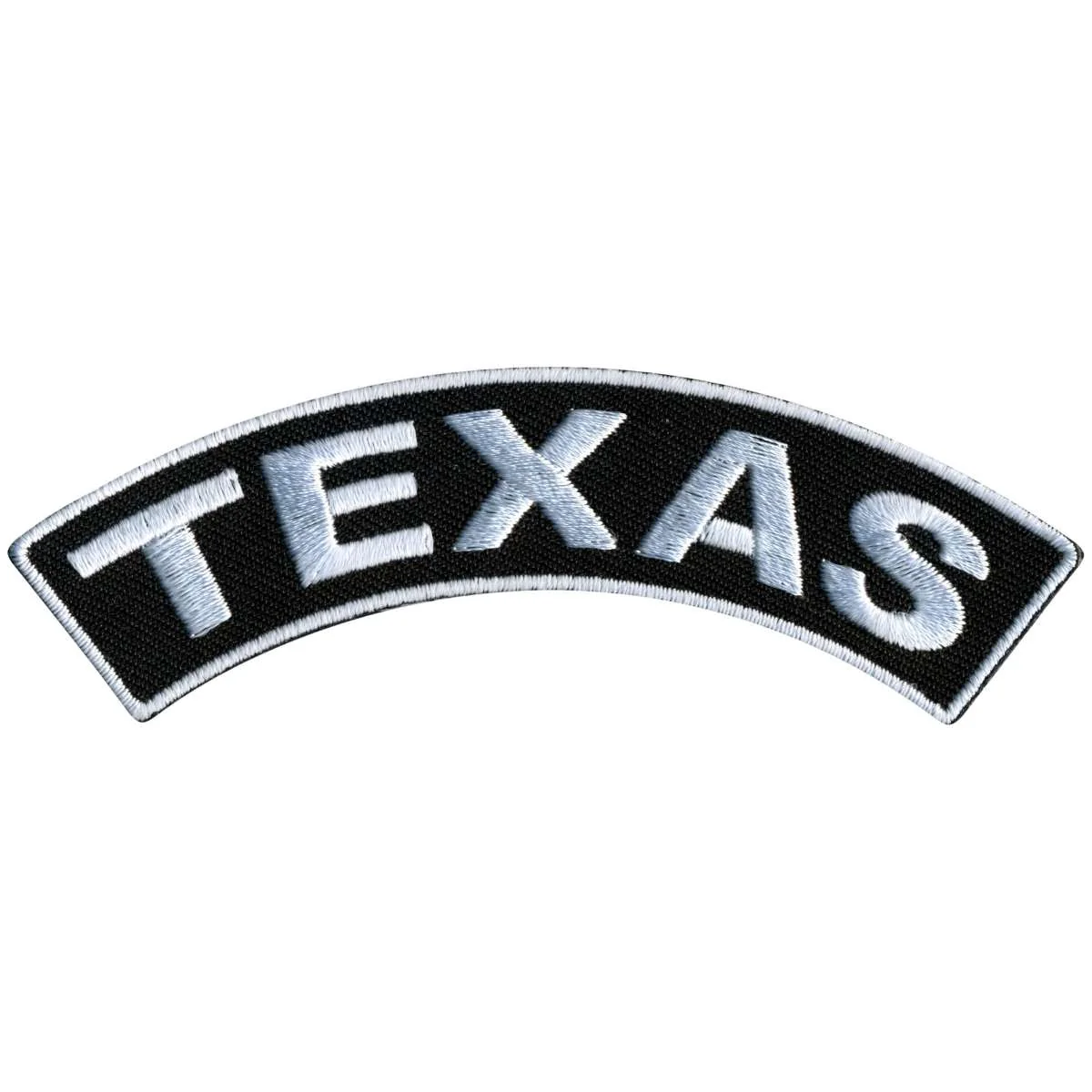 Soft Hot Leathers Texas 4 X 1 Top Rocker Patch PPM4086 Fast