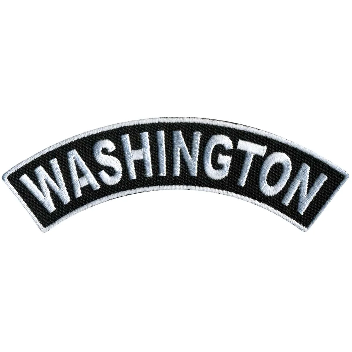 Contemporary Hot Leathers Washington 4 X 1 Top Rocker Patch PPM4094 Professional
