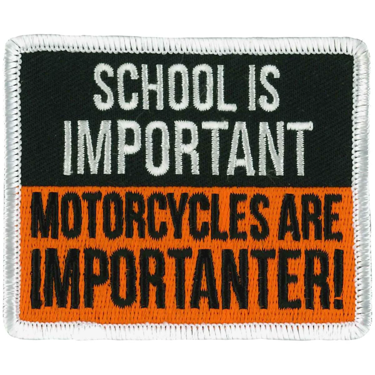 Expertly Made Hot Leathers School Is Important 3 X 3 Patch PPL9999 Reliable