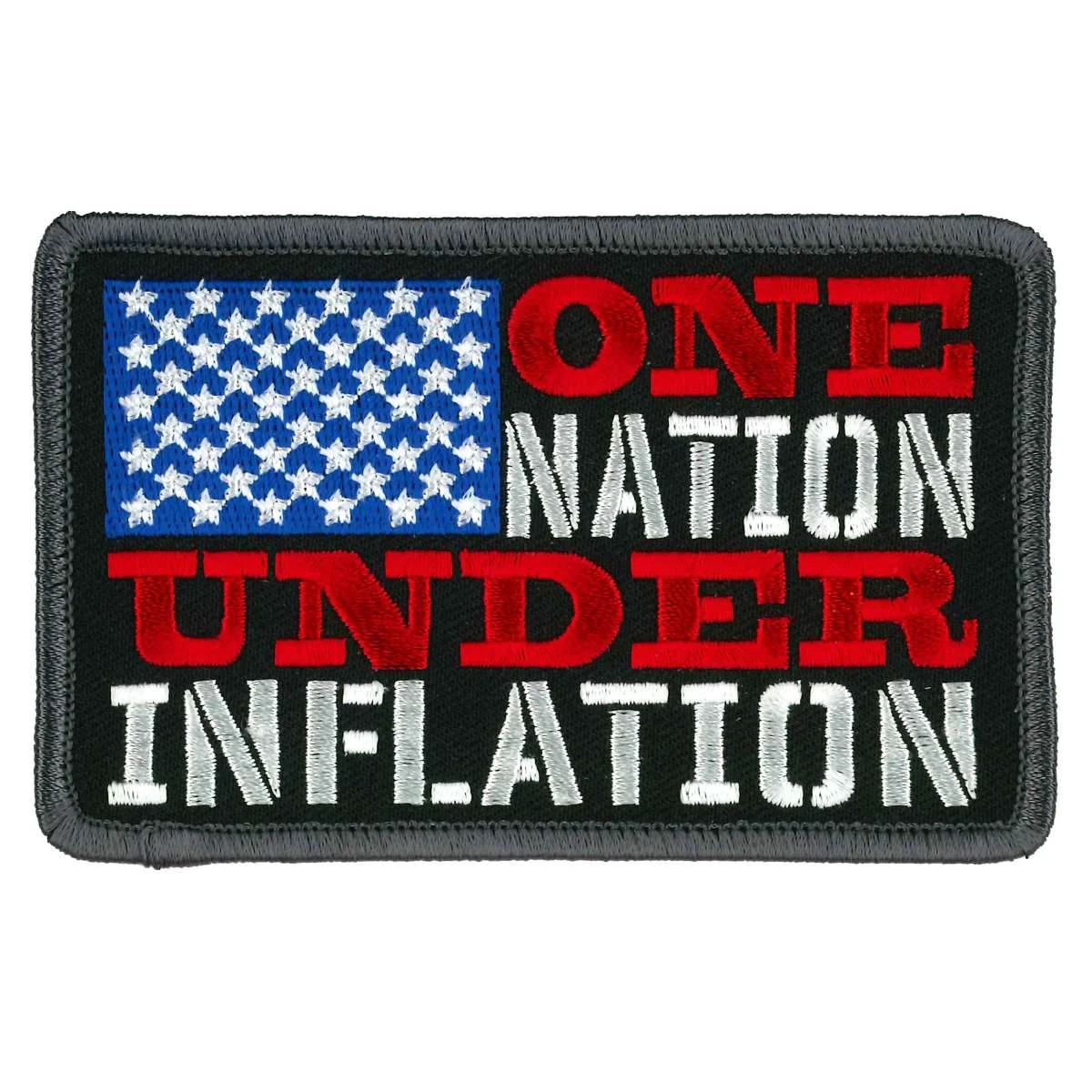 Certified Hot Leathers 4 One Nation Inflation Patch PPW1065 Prestigious