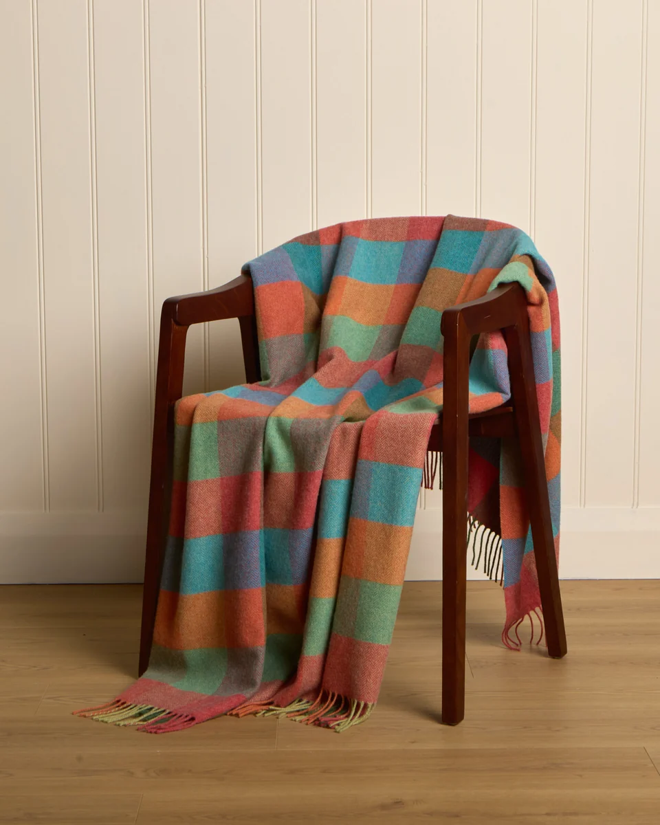 User-Friendly Foxford Lismore Lambswool Throw Easy-to-Use