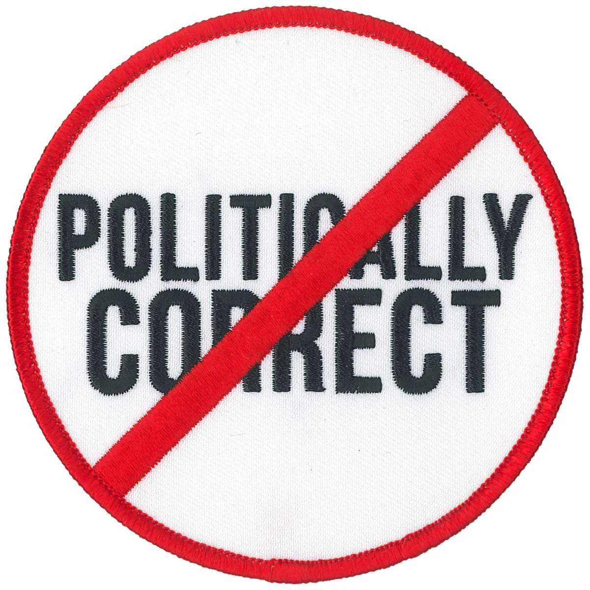 Professional Hot Leathers Politically Incorrect Patch PPL9850 High-Grade