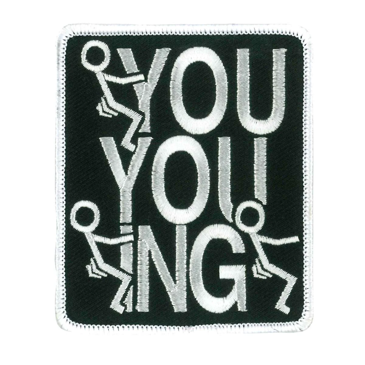 High-Performance Hot Leathers F You You F’ing Patch PPW1096 PPW1096 Prestigious
