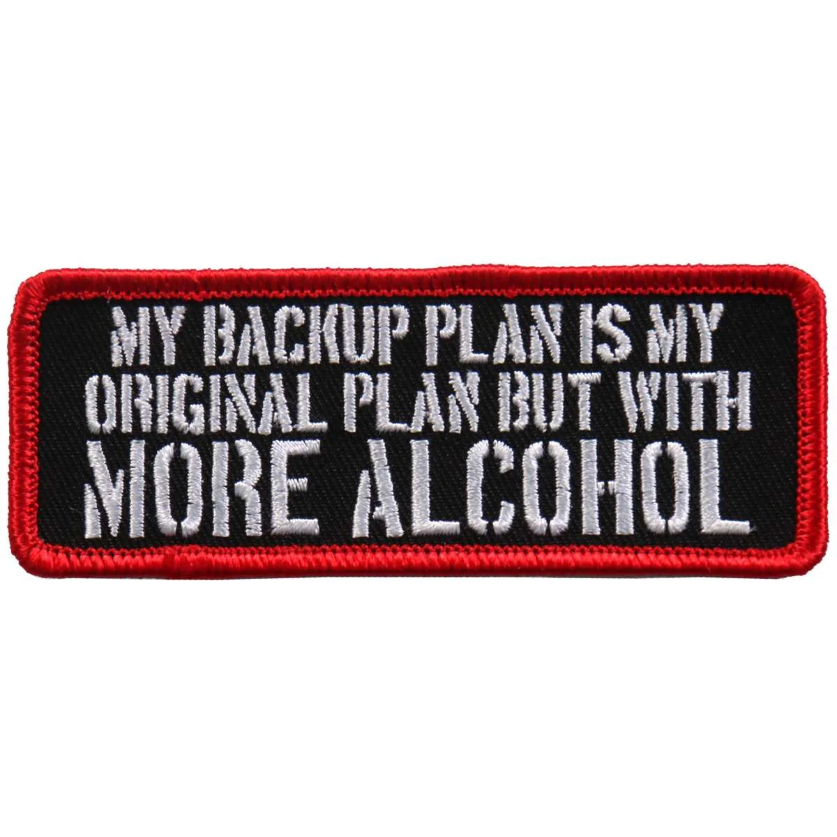World-Class Hot Leathers My Backup Plan is my ORI Patch PPL9610 Original