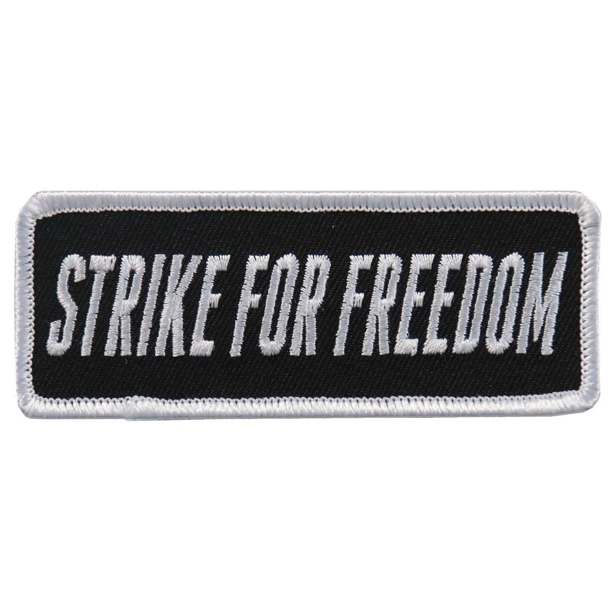Detailed Hot Leathers Strike for dom 4 x2 Patch PPL9576 Solid