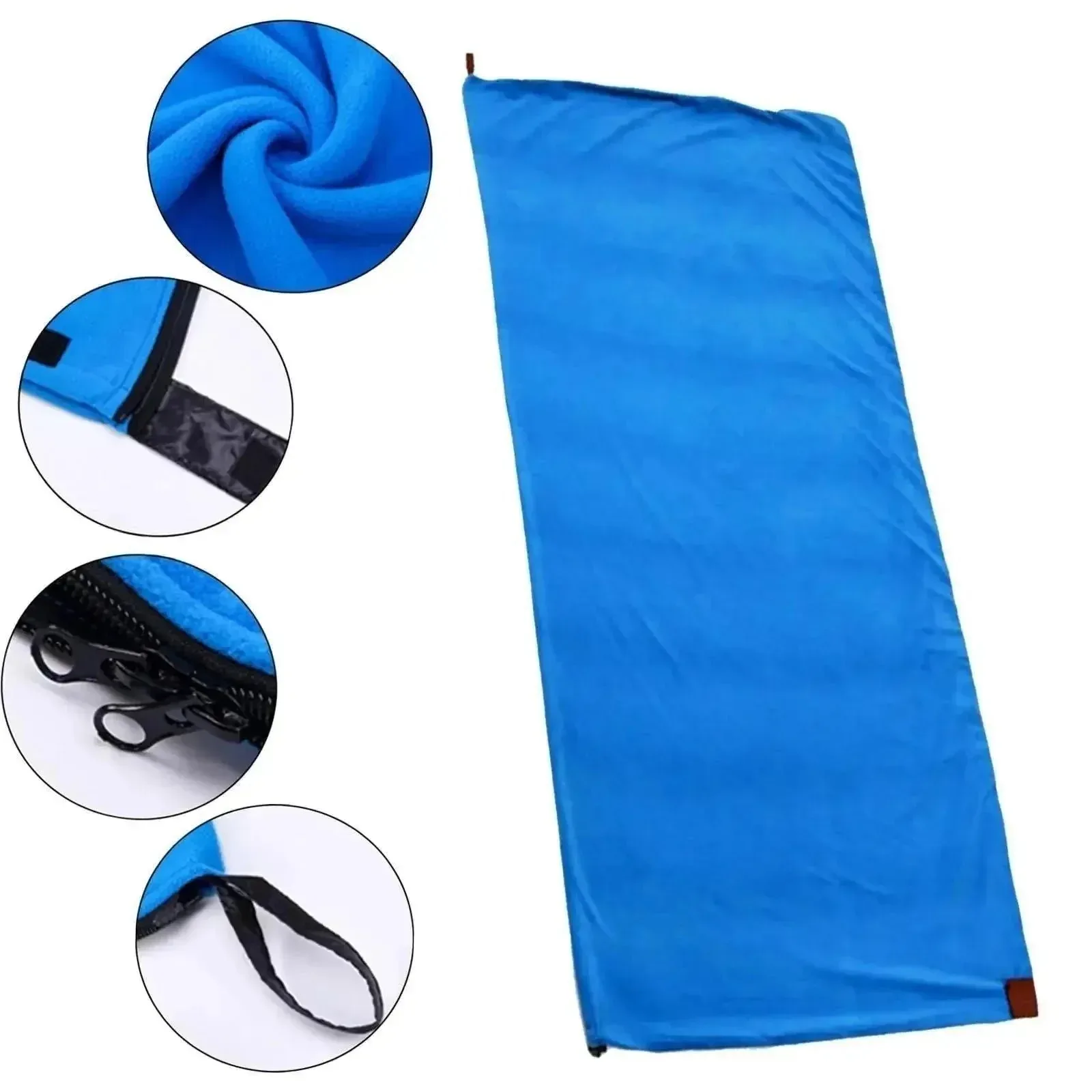 Elite Soft Fleece Camping Blanket – Sleeping Bag Liner for Outdoor Adult Backpacking Exclusive