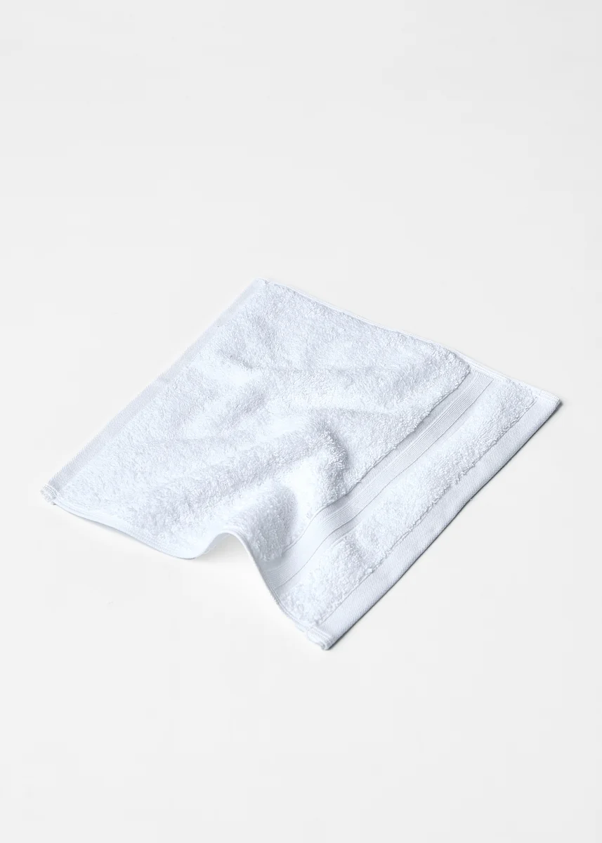 Top-Quality Foxford Luxury Cotton Face Towel – White