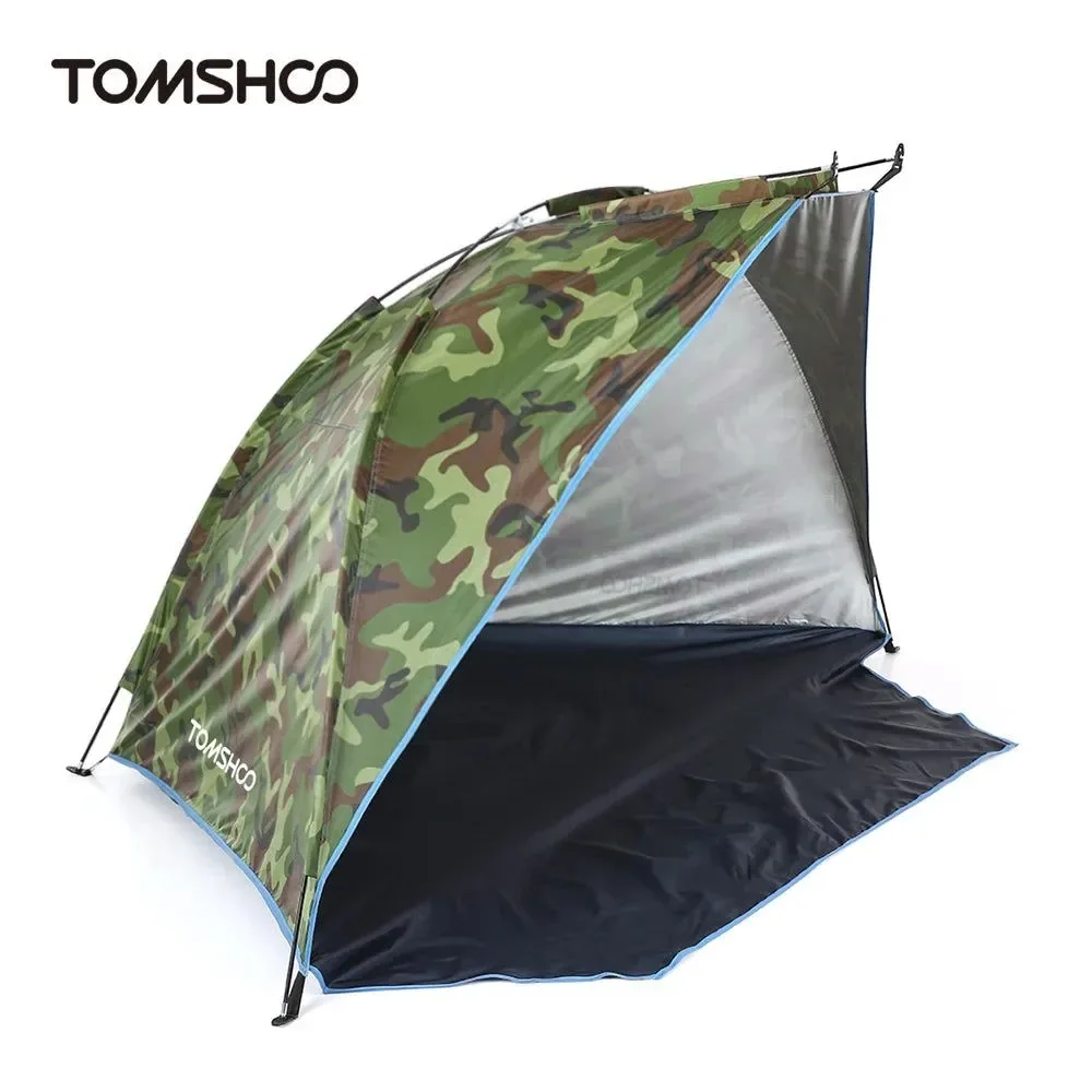 Fine Crafted Anti-UV Beach Tent with Sun Shelter Awning – UPF 50 Outdoor Camping Shade Smooth