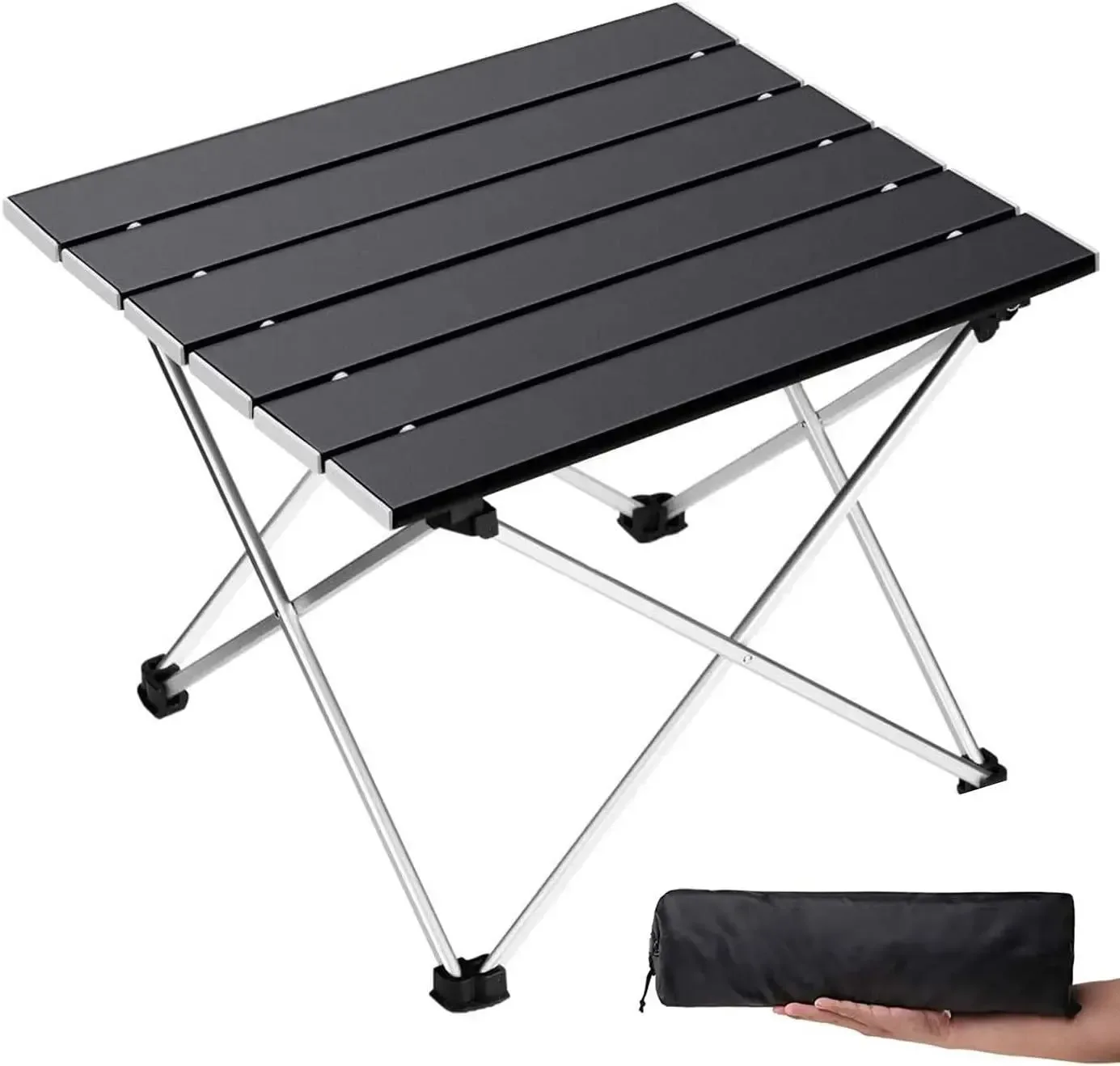 High-Quality Ultralight Folding Camping Table – Aluminum Foldable Desk for Hiking Picnics BBQ Relaxed