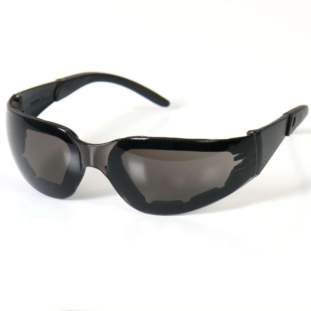 Exclusive Hot Leathers Rider Plus Sunglasses w Smoke Lenses SGF1015 Safe