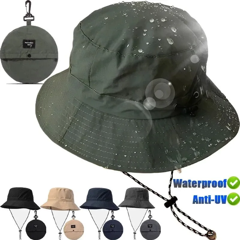 Classic Quick-Dry Fisherman Bucket Hat – Waterproof Foldable Sun Protection Cap for Camping Hiking Beach Trusted