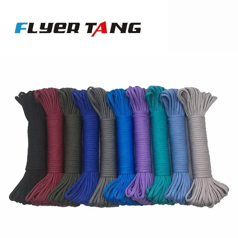 Functional Premium Paracord 550 Parachute Cord – Essential for Camping Survival and Climbing Fine
