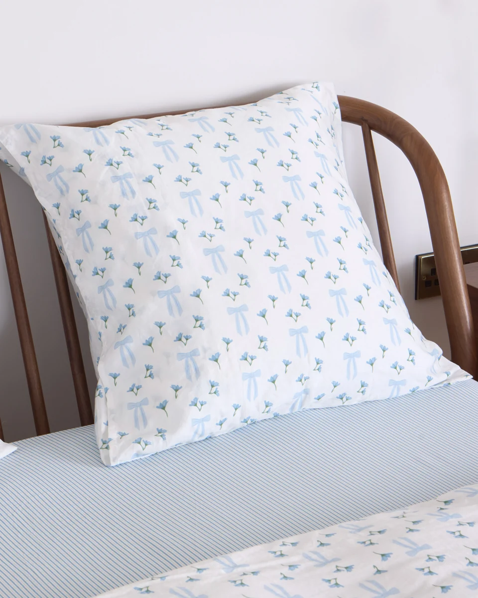 Optimized Foxford Coastal Bow Square Pillowcase Top-Quality