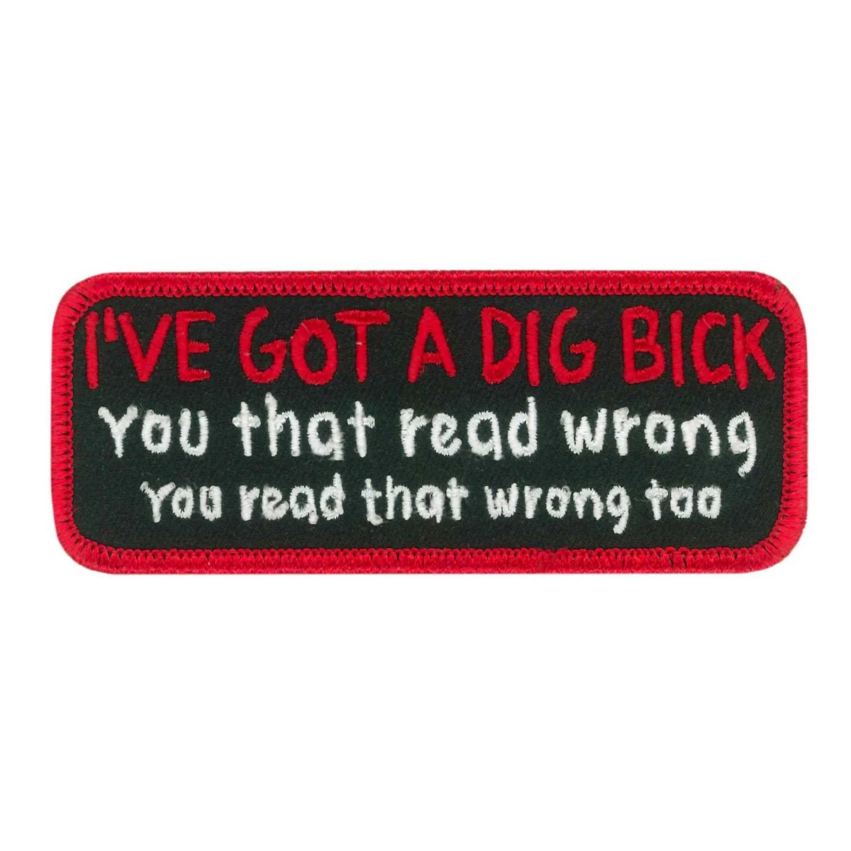 Quality Hot Leathers PPW1091 Comes Think 4 x 2 Patch Certified