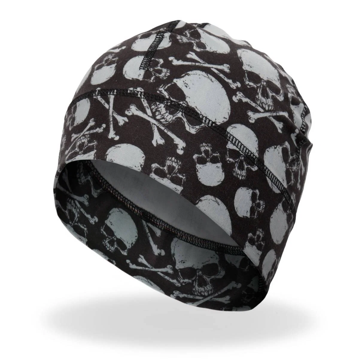 Innovative Hot Leathers Crossbones Helmet liner KHC4004 Eco-Friendly