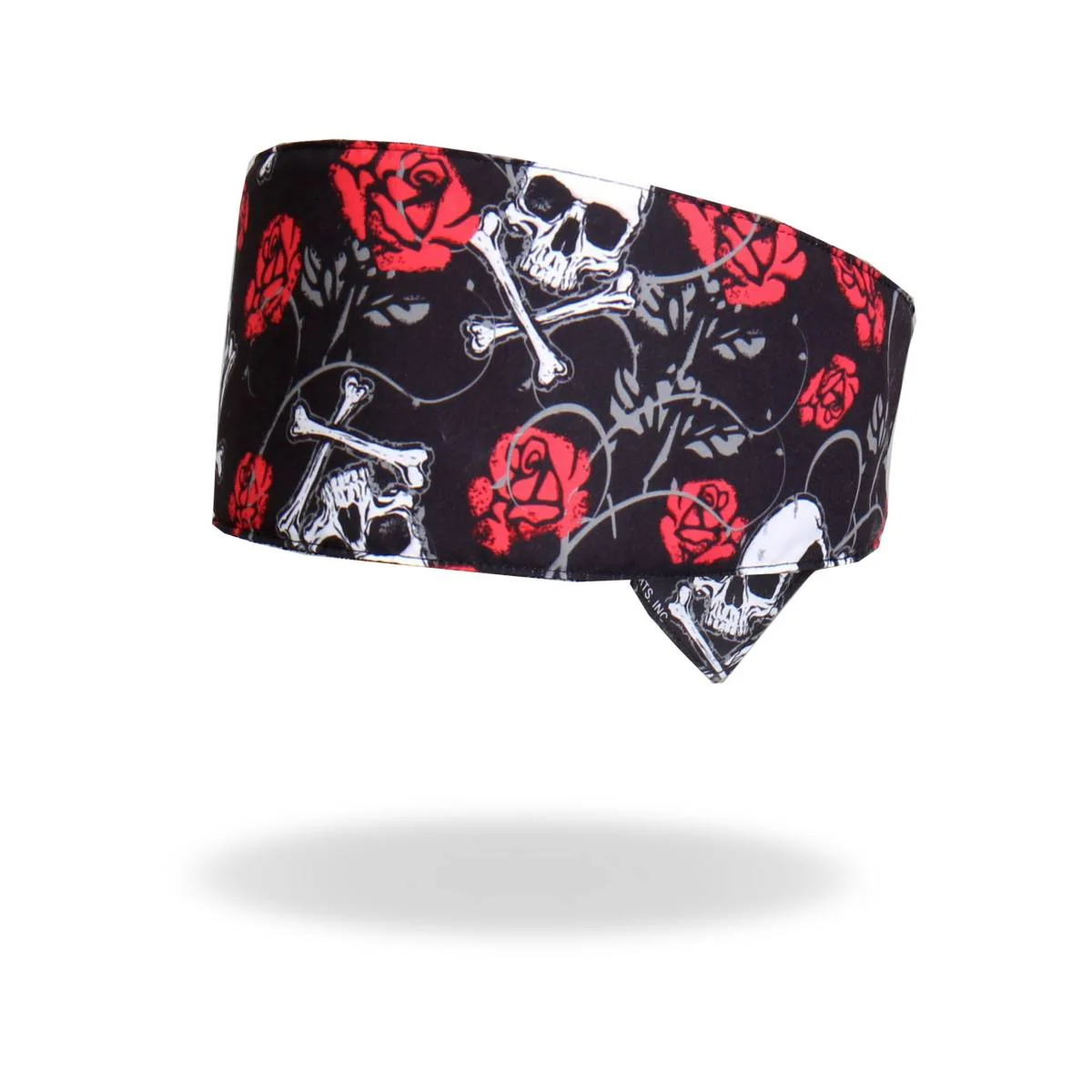 Certified Hot Leathers Sublimation Skull Roses Road Wrap High-Quality