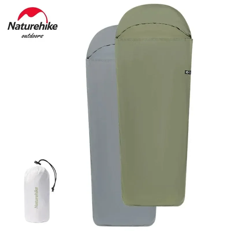 Fast Naturehike Fleece Sleeping Bag Liner – Lightweight Mummy Style for Summer Camping Travel 210×80cm Elegant